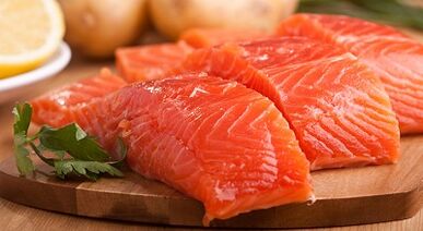 fish day on the 6 petals diet